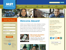 Tablet Screenshot of mst.org